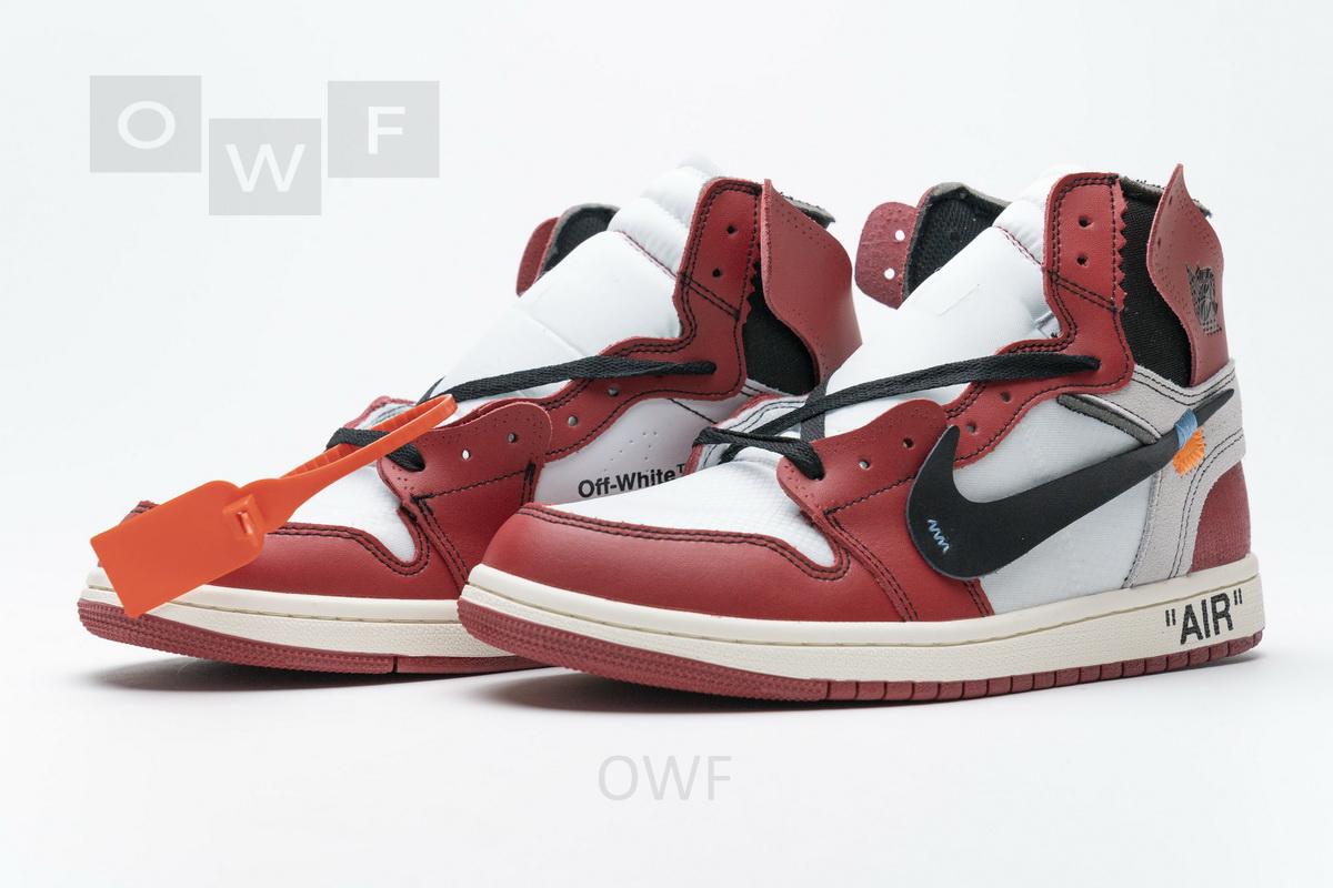 Latest Version Jordan 1 Retro High Off-White Chicago - OWF Shoes